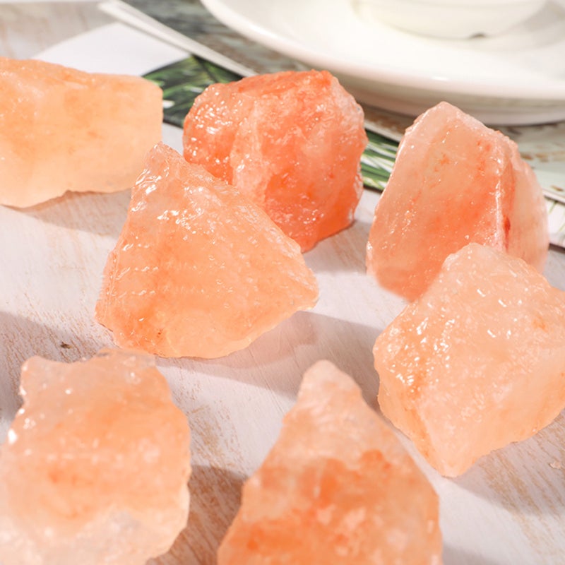 Natural Diffuser Stone Bulk Rough Amethyst Crystal Natural Raw Stones Healing Crystal Raw Stones Orange Gemstones for Healing Meditation Chakra Balance Ritual 3.5OZ - Image 3