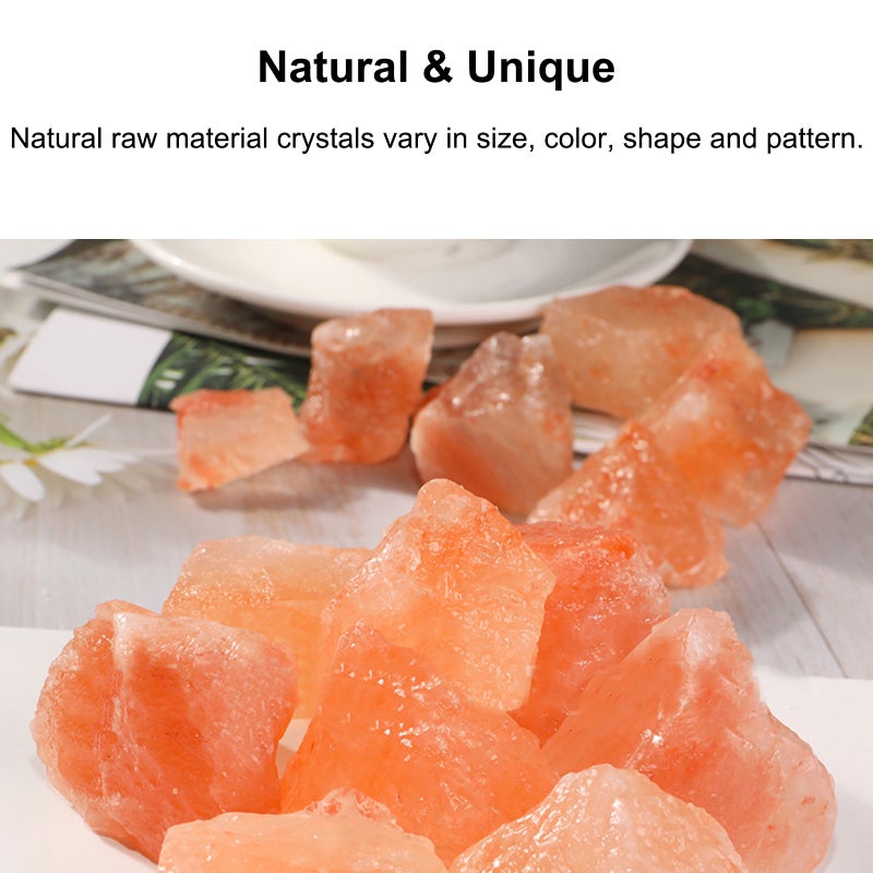 Natural Diffuser Stone Bulk Rough Amethyst Crystal Natural Raw Stones Healing Crystal Raw Stones Orange Gemstones for Healing Meditation Chakra Balance Ritual 3.5OZ - Image 5