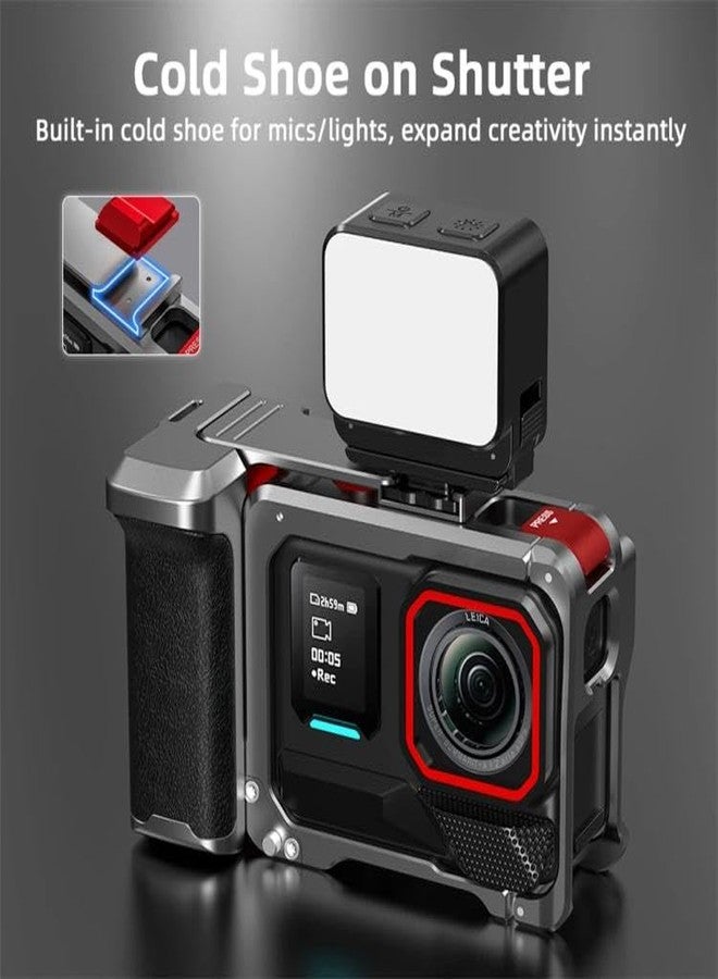 ELFOG Compatiable for Insta-360 Ace Pro 2/Ace Pro Xplorer Grip Kit - Image 5
