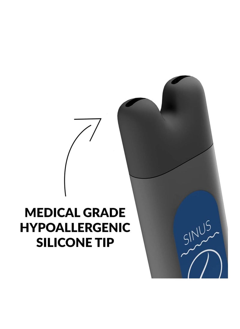 Sinus Clearing Inhaler - Sinus Pressure Nasal Inhaler for Congestion, Stuffy Nose Aromatherapy Inhaler with Natural Essential Oils - Respiratory Support 1PK