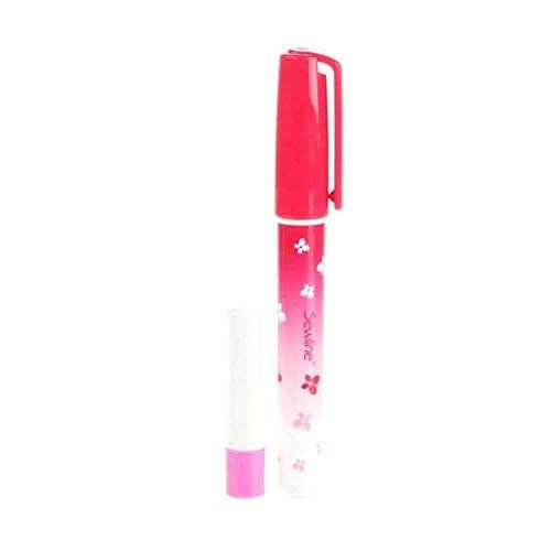 Sewline Riolis Sewline Water-Soluble Fabric Glue Pen with Refill-Blue - Image 4