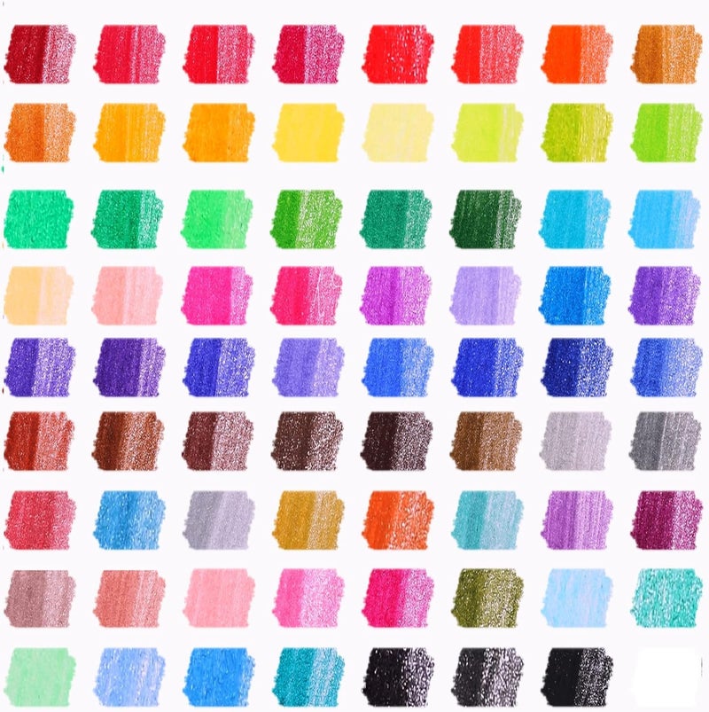 Corslet 72pc Pencil Colour Set Adult Coloring Soft Core Colour Pencils for Artists Artists Drawing Pencils Art Craft Supplies Color Pencil Set Gift for Colour Pencil Set for Kids Adults Beginners - Image 3