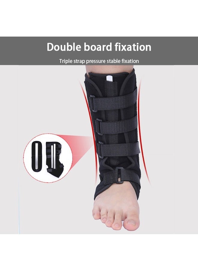 Hihonor Ankle Brace, Stirrup Ankle Splint, Stabilizer for Sprains, Tendonitis, Post-op Cast Support and Injury Protection for Women and Men, Size M  - Image 3