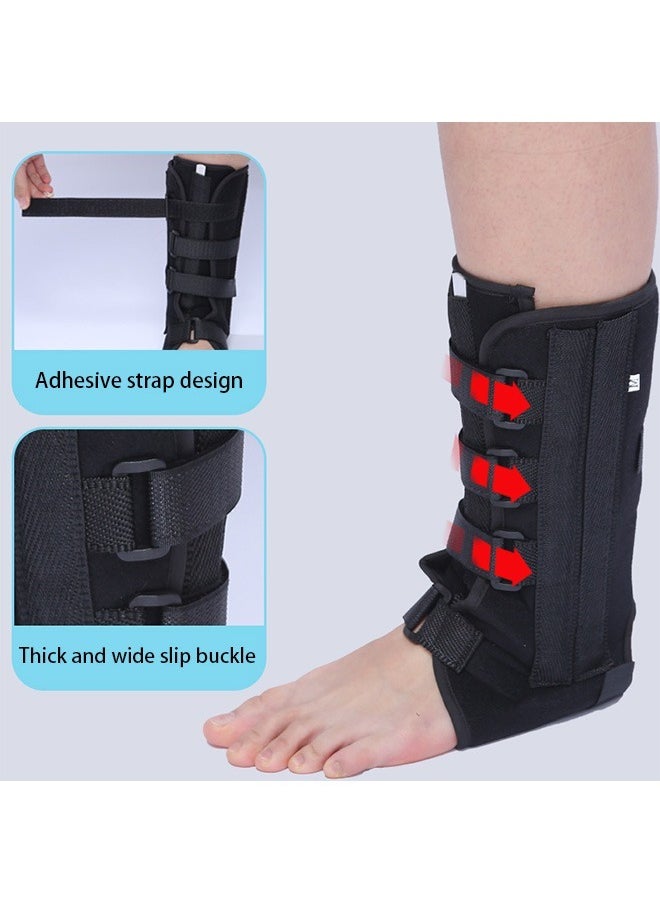 Hihonor Ankle Brace, Stirrup Ankle Splint, Stabilizer for Sprains, Tendonitis, Post-op Cast Support and Injury Protection for Women and Men, Size M  - Image 4