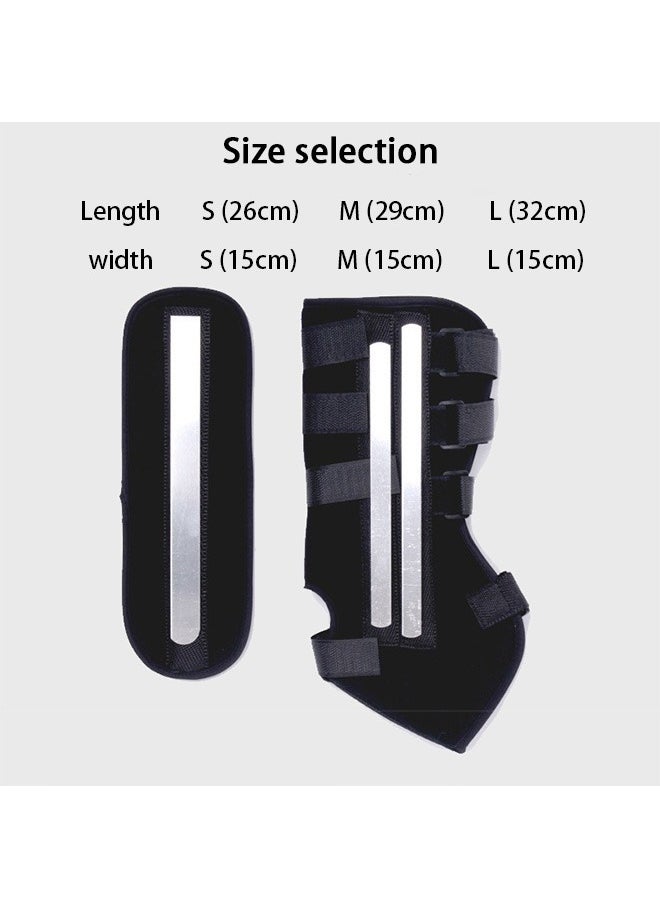 Hihonor Ankle Brace, Stirrup Ankle Splint, Stabilizer for Sprains, Tendonitis, Post-op Cast Support and Injury Protection for Women and Men, Size M  - Image 5