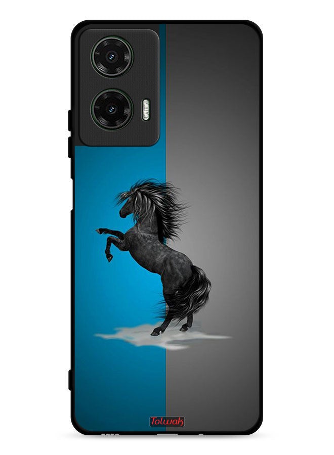 Tolwak Motorola Moto G35 5G Protective Case Cover Horse Art - Image 1