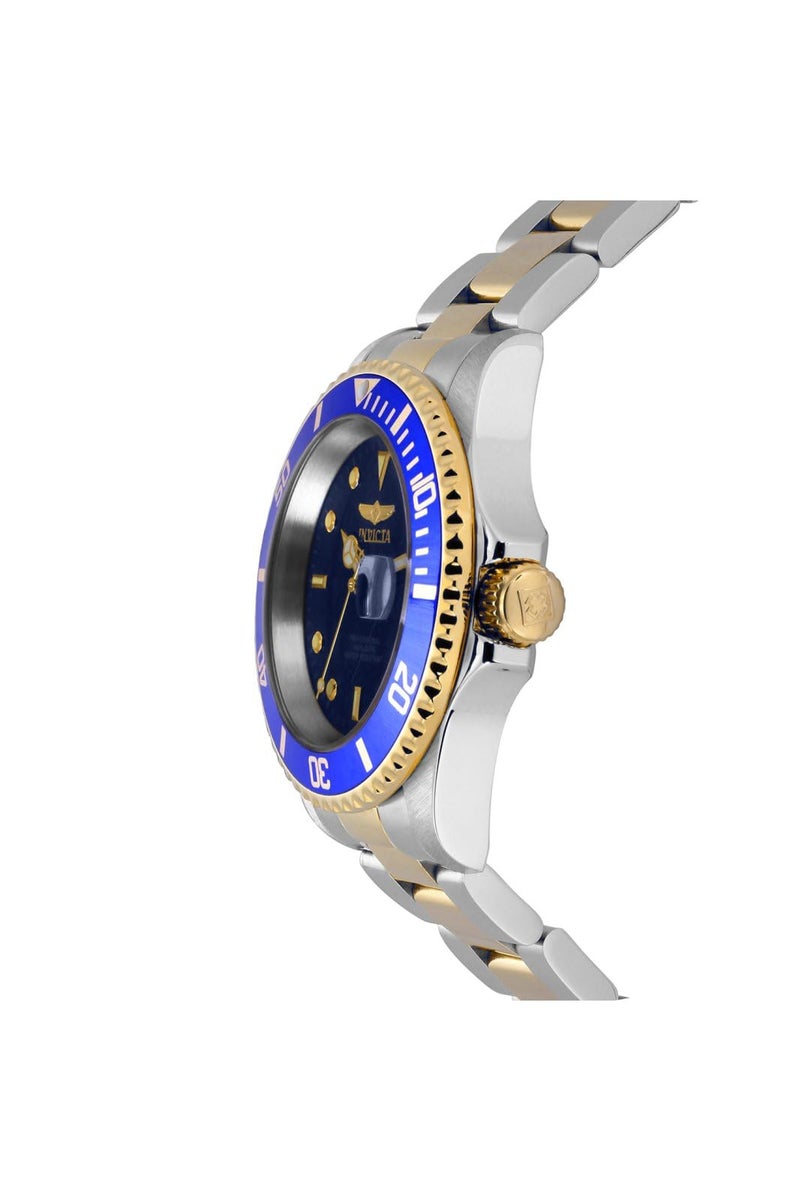 Invicta ساعة كواتز للغوص للرجال من إنفيكتا مع حزام من الفولاذ المقاوم للصدأ، لونين، 20 (الموديل: 26972) - Image 3