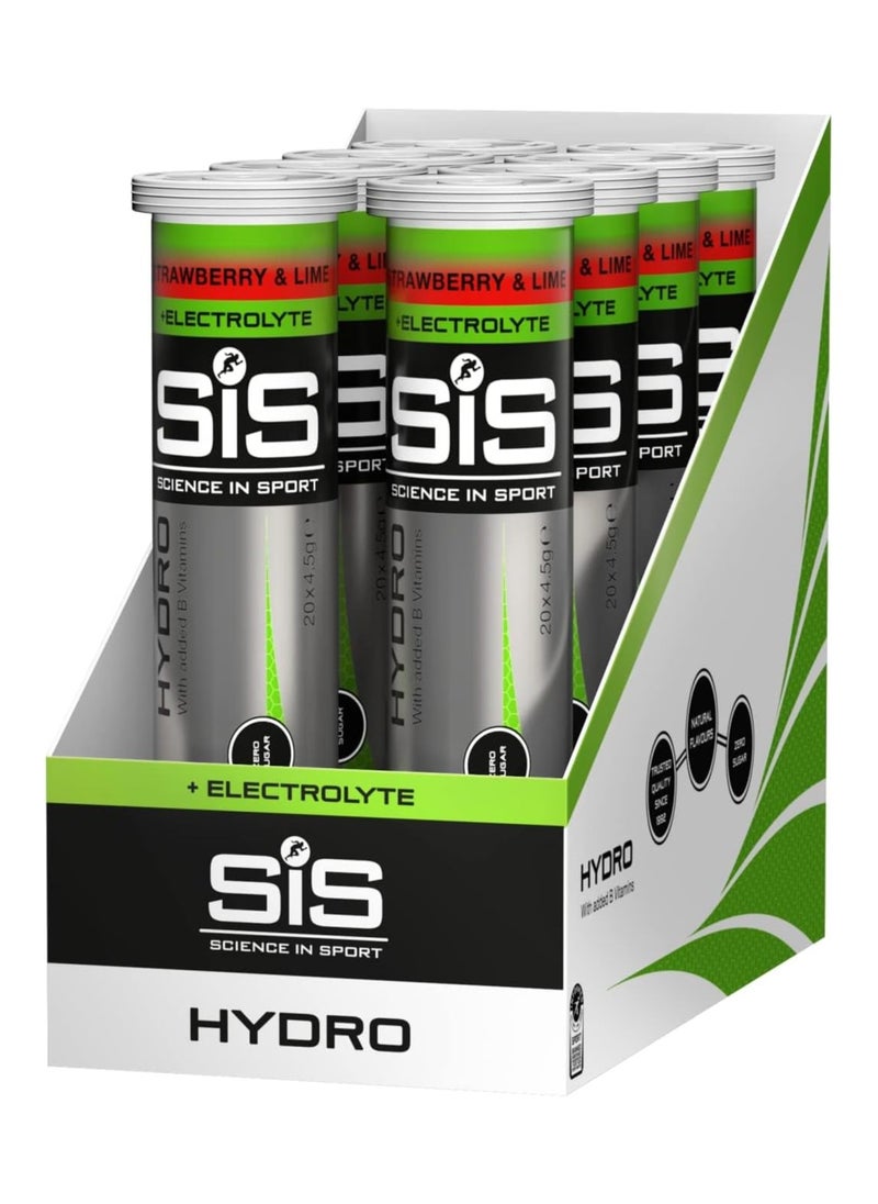 SIS - EFFTAN HYDRO STRAWBERRY AND LIME 20X4.5g 1X8 - Image 1