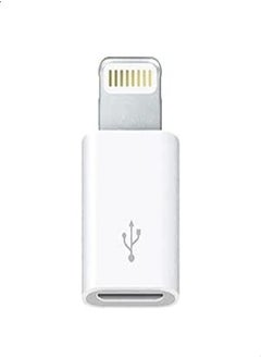 keendex Kx1005 Lightning To Micro USB Adapter - White