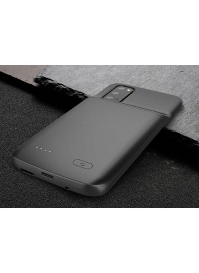 Womdee - Battery Case for Samsung Galaxy S20 Plus, 6000mAh Rechargeable Portable Charger Case Extended Charging Case Protective Backup Power Case for Samsung Galaxy S20 Plus 6.7 inch Black - Image 1