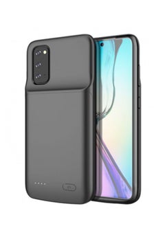 Battery Case for Samsung Galaxy S20 Plus, 6000mAh Rechargeable Portable Charger Case Extended Charging Case Protective Backup Power Case for Samsung Galaxy S20 Plus 6.7 inch Black