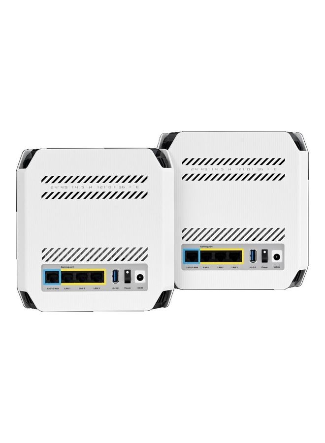 ASUS ROG Rapture GT6 WiFi 6 Mesh System - 2 Pack - AX10000 White - Image 5
