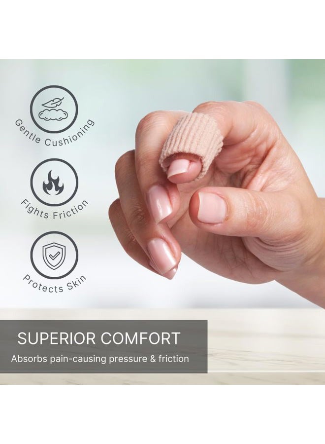 NatraCure Gel Corn Pads - 24 Pack with Moisturizing SmartGel Technology - Reusable Tubing Sleeves Protect and Cushion Corns, Blisters, Plantar Warts, Pressure Sores, Calluses on Feet, Toes, Fingers - Image 3
