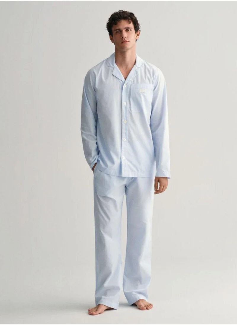 GANT Gant Stripe Pajama Set Shirt And Pants