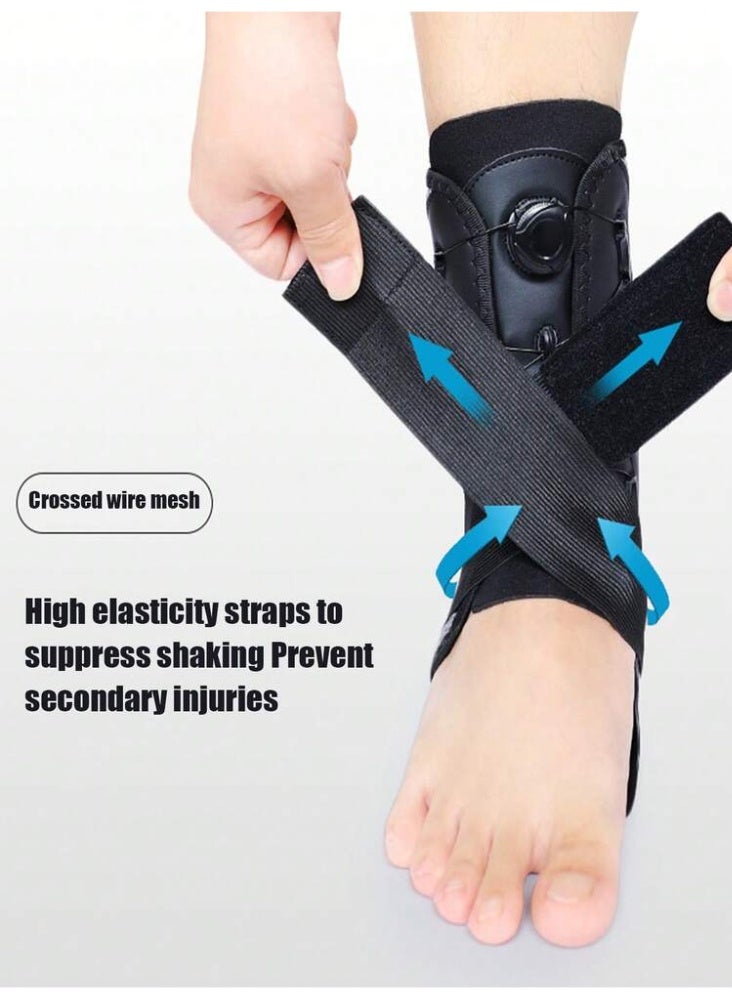 Bukela 1pc Ankle Sprain Protection Sleeve, Ankle Joint Support Stabilizer, Arch Support Brace, Sports Ankle Brace - Image 3