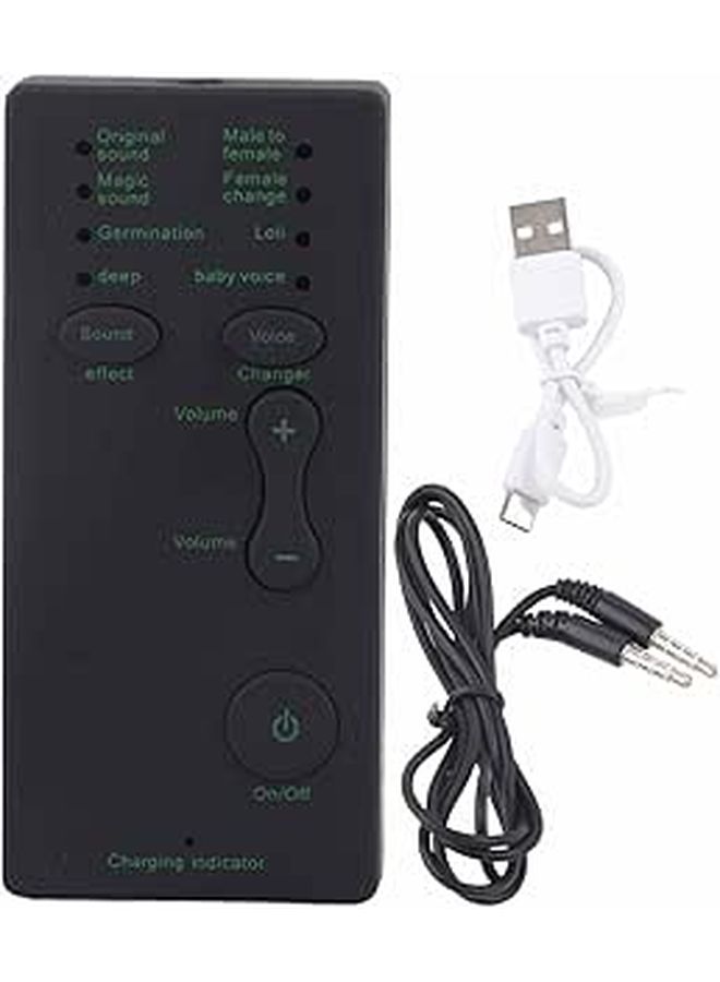 Mini Voice Changer Sound Card Portable For Mobile Phone Computer Laptop - Image 1