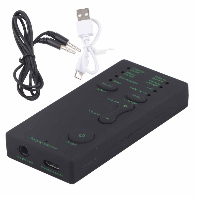 Mini Voice Changer Sound Card Portable For Mobile Phone Computer Laptop - Image 5