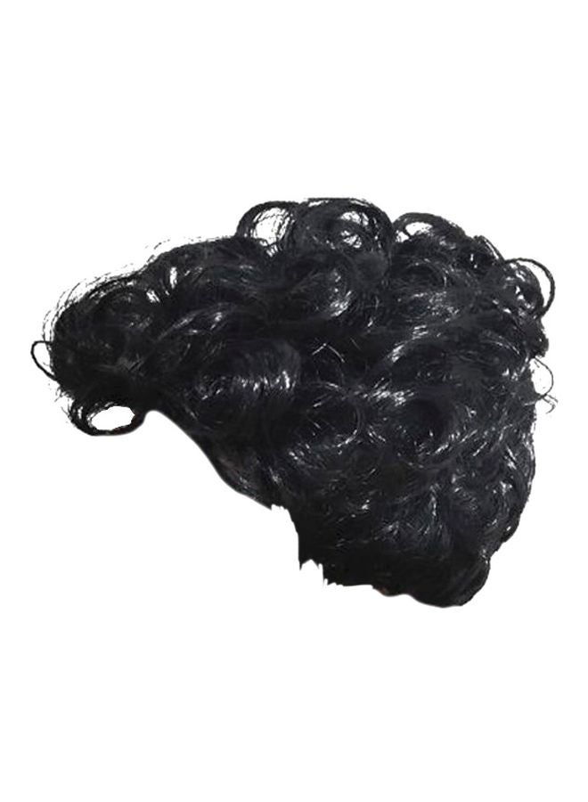 شاربدو باروكة بشعر قصير طبيعي أسود 28سم - Image 1