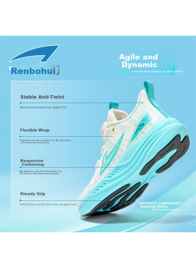 7-pe Boys' Sports Shoes Mesh Breathable Lightweight Running Shoes For Kids Teens Spring New Model - Image 2