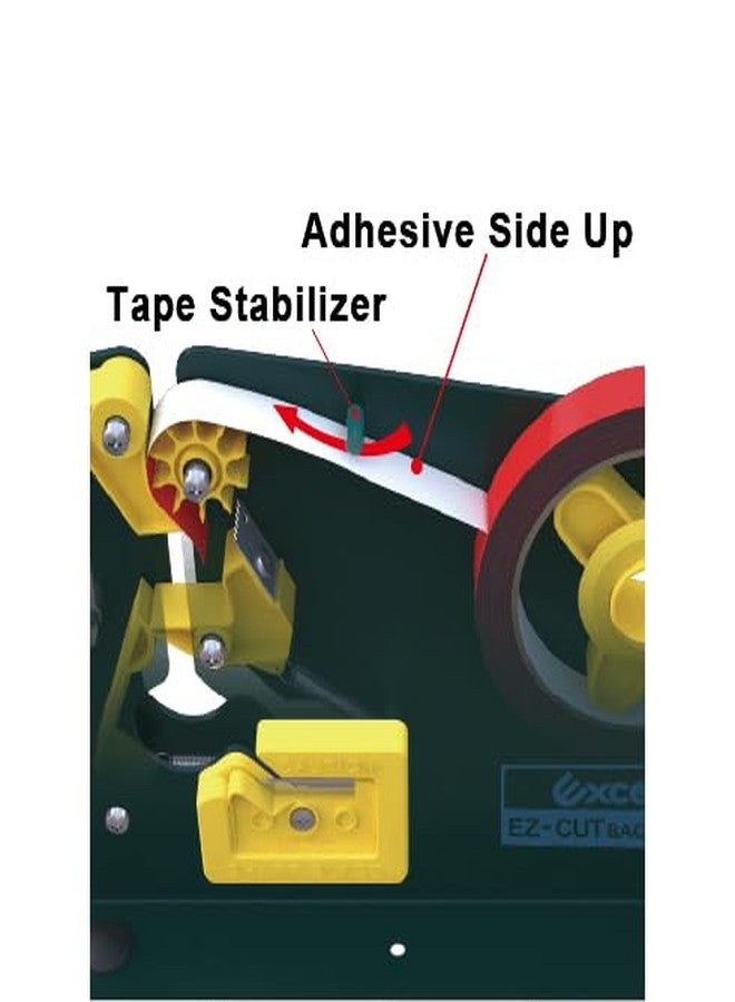 إكسل موزع شريط إغلاق الأكياس Excell 7605K/BLU05: عرض 1/2 بوصة، أزرق - Image 4