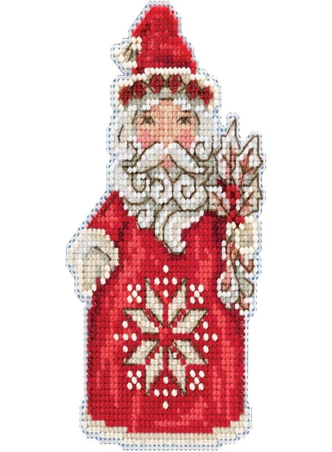 Mill Hill Nordic Santa Counted Cross Stitch Ornament Kit Mill Hill 2019 Jim Shore JS201911 - Image 1
