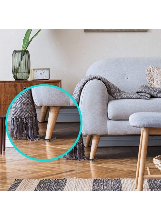 Bukela Table Shims, Durable Level Wedge for Home Improvement, High Quality Rubber Material, Non Toxic, Tasteless, Flexible, Furniture Feet Pads for Fixing Wobbly Furniture 35 Piece Jar - Image 5