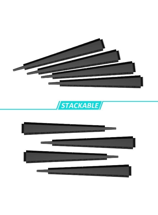 Bukela Table Shims, Durable Level Wedge for Home Improvement, High Quality Rubber Material, Non Toxic, Tasteless, Flexible, Furniture Feet Pads for Fixing Wobbly Furniture 35 Piece Jar - Image 3