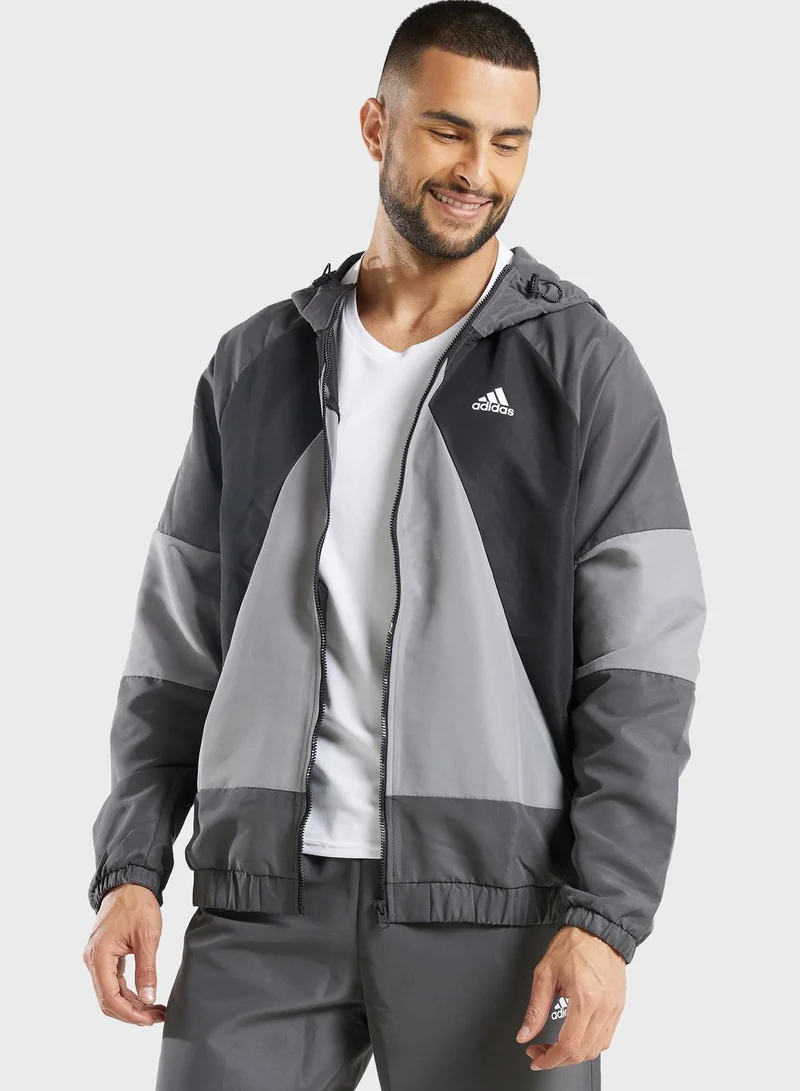 Adidas Colour Block Tracksuit