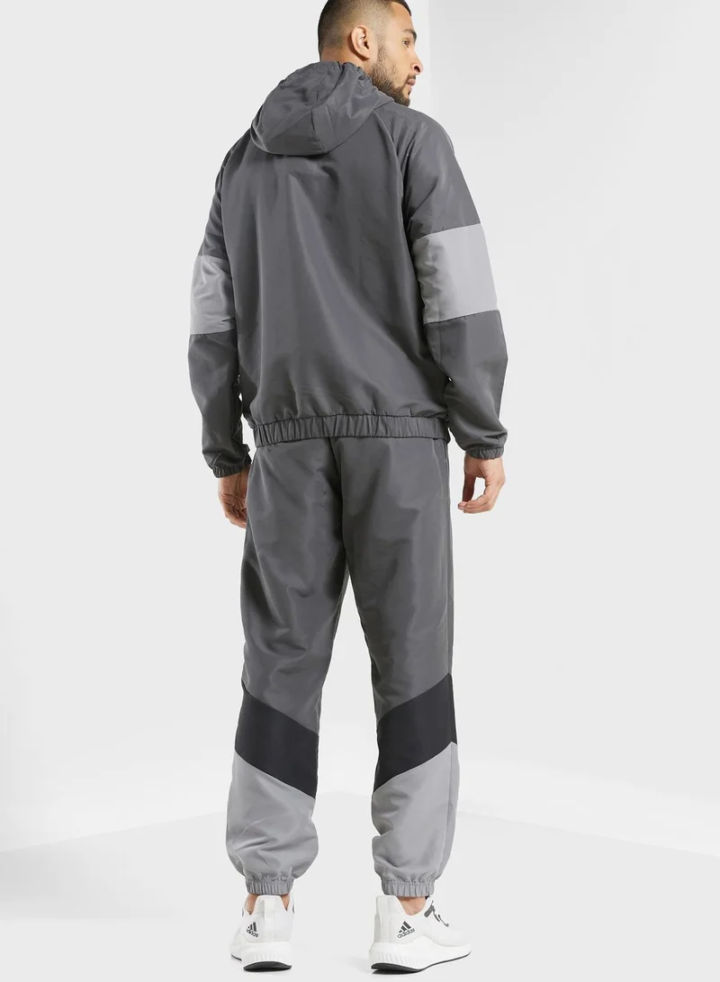 Adidas Colour Block Tracksuit