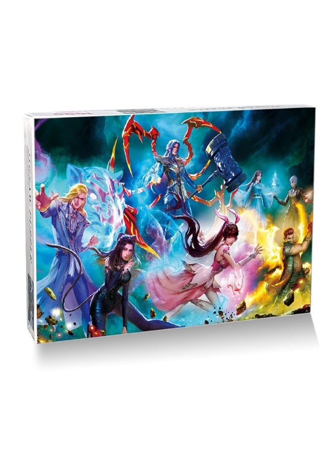 1000 قطعة أحجية ترفيهية لتطوير التفكير الذهني