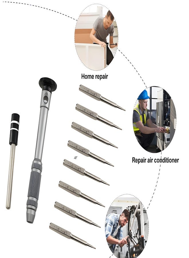 GILHOT® SW-8143 Multipurpose Interchangeable Screwdriver Set for Mobile Repairing, Various Smartphones, Home Appliance, Laptop, Computer Repairing Tablets Mini Tool Kit - Image 2