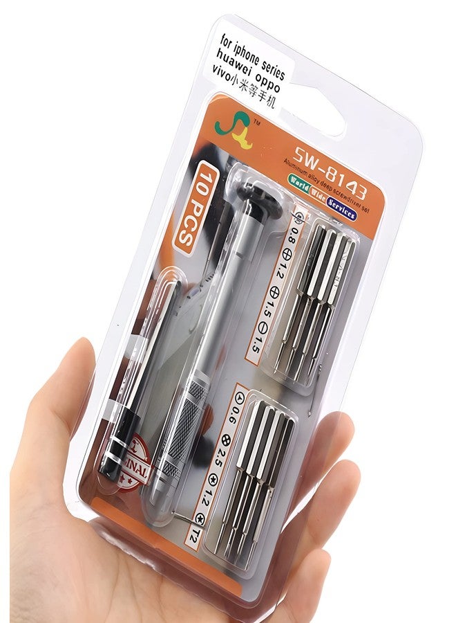 GILHOT® SW-8143 Multipurpose Interchangeable Screwdriver Set for Mobile Repairing, Various Smartphones, Home Appliance, Laptop, Computer Repairing Tablets Mini Tool Kit - Image 5