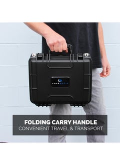 CASEMATIX Graded Card Storage Box Compatible With 40+ Bgs Psa Sports Trading Cards With Top Loader Card Storage Case Front Compartment, Waterproof Graded Card Case For Slabs And Toploaders  - Image 5