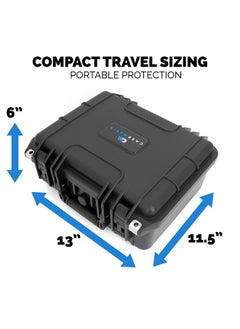 CASEMATIX Graded Card Storage Box Compatible With 40+ Bgs Psa Sports Trading Cards With Top Loader Card Storage Case Front Compartment, Waterproof Graded Card Case For Slabs And Toploaders  - Image 3