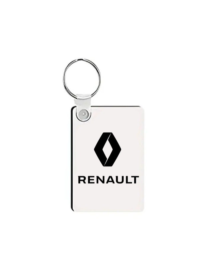 Stylish and modern Renault car design keychain, great car accessory and beautiful gift
