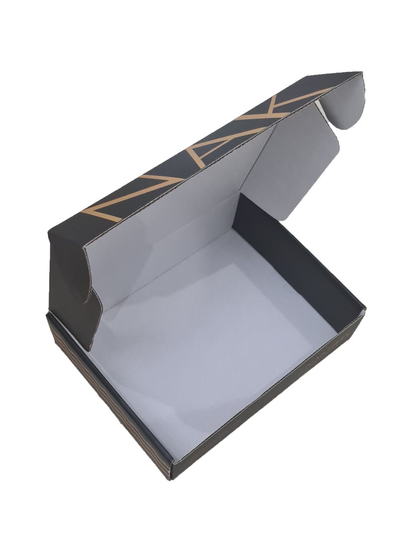 nak Pack of 12 Thick Durable Gift Packing Boxes 25x20x7cm - Image 2