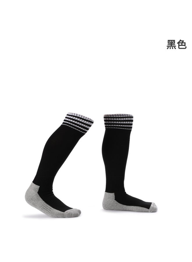 Two Wolf Customized Children's Football Socks Thickened Towel Bottom Long Sports Football Socks Non-slip Training Socks