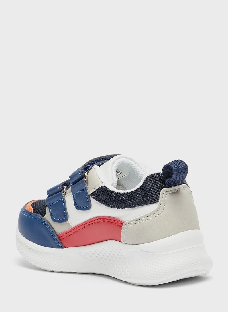 LBL by Shoexpress Kids Low Top Velcro Sneakers