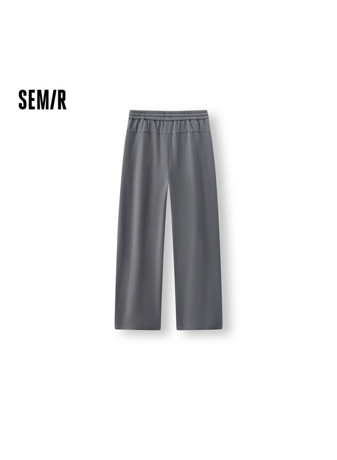 Semir Casual Pants For Men, Winter Loose Wide-leg Trousers, Pleated Draping Knife Pants, Drawstring Pants, 109725127103 - Image 1