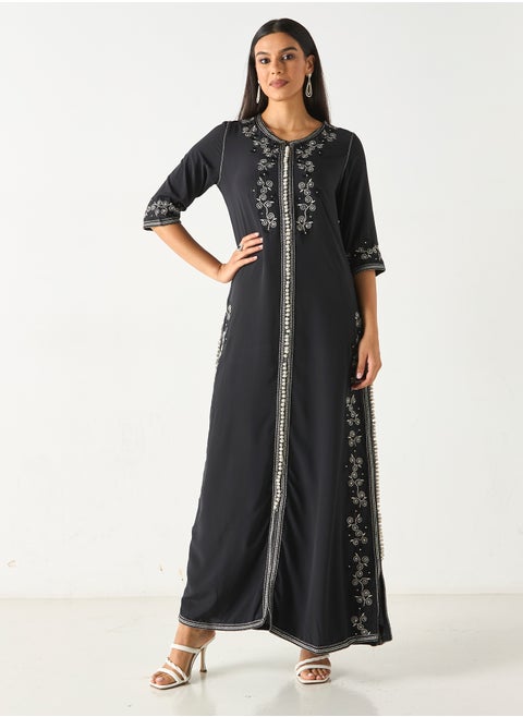 HM- Embroidered Jalabiya