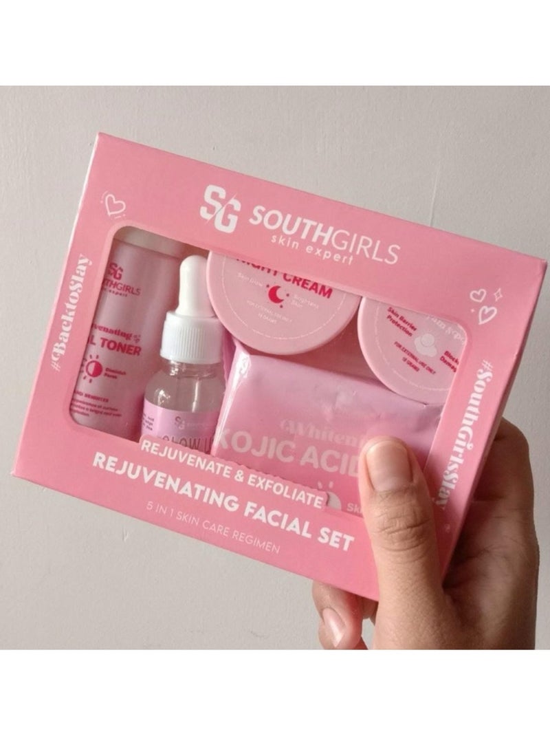 SOUTHGIRLS skin expert REJUVENATING FACIAL SET(5IN1 SKIN CARE REGIMEN) - pzsku/ZB86170D3BC78BA20B7B1Z/45/_/1739197603/f34382bc-40d6-4196-8b23-831ae40b0b65