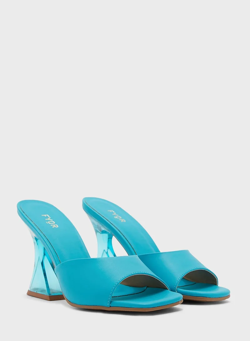 FYOR Casual High Heel Sandals