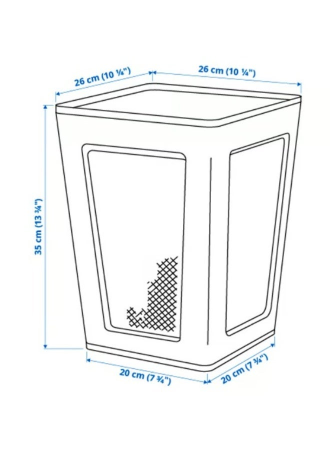 سلة مهملات، بيضاء - Image 5