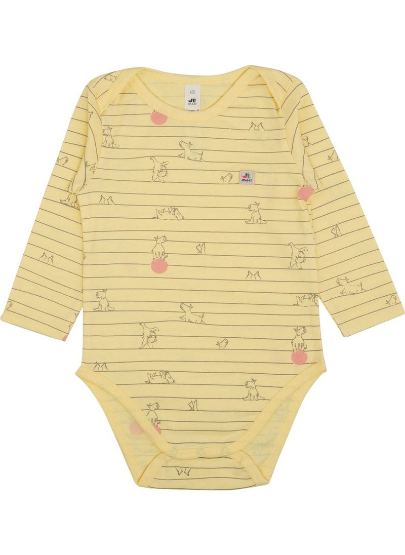 Jrmori Mr.j Printed Long Sleeve Bodysuit  - Image 1