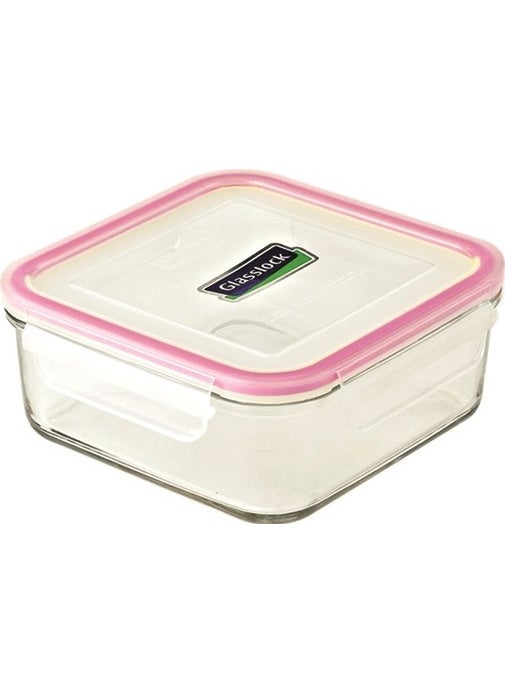 Glasslock Square Glass Storage Container 490 ml 