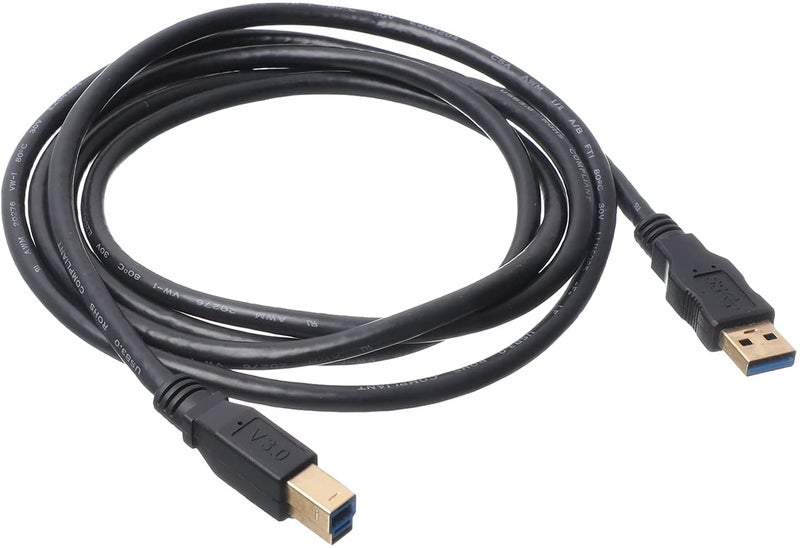 Keendex 1972 USB Printer Cable - Black - Image 3