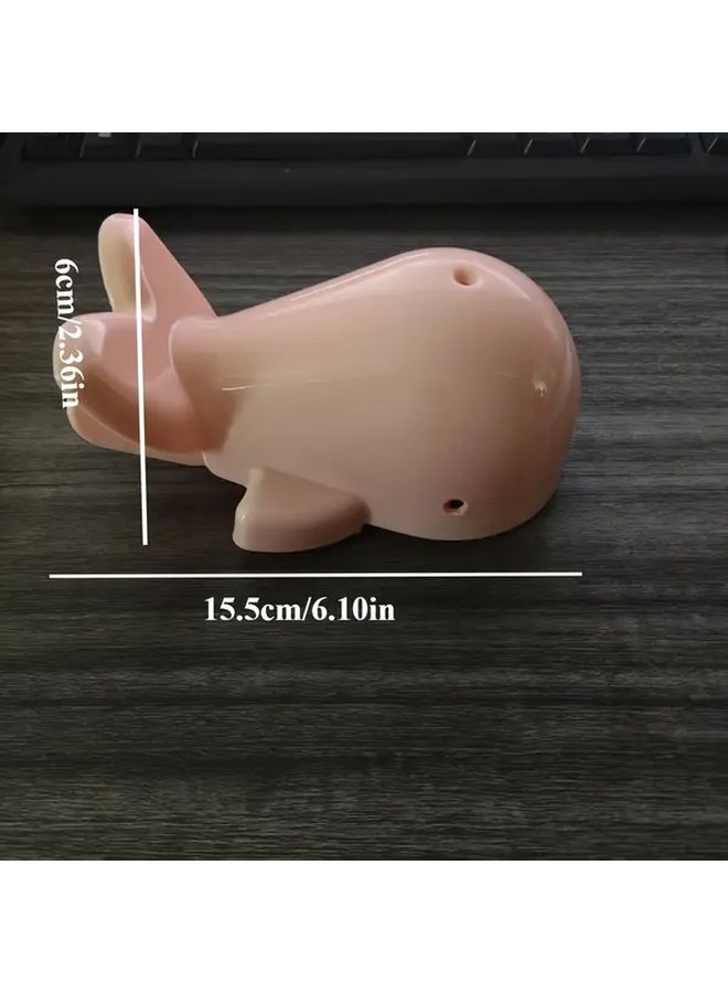 Cute Whale Shaped Faucet Extender Easy To Wash Hands Colorful Bathroom And Kitchen Sink Accessories Pink Extended Splash Proof - Image 2