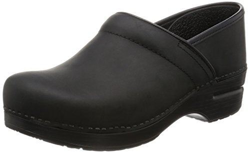 Dansko Women's Professional Black Oiled Clog 4.5-5 M US - Image 1