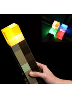 Furtey Minecraft Pixel Style Rechargeable Light 4 Colours 2 Modes Voice Control Perfect Gift For Home Decor Fans Kids GamingTable Bedroom LivingRoom PlayRoom  - Image 2