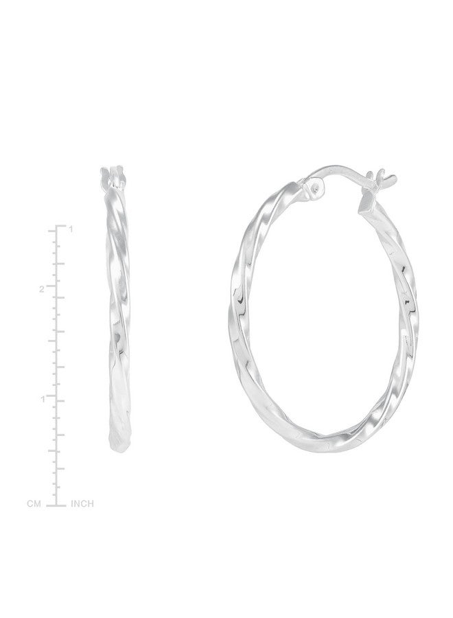 Silpada 'Endless Twists' Hoop Earrings In Sterling Silver - Image 5